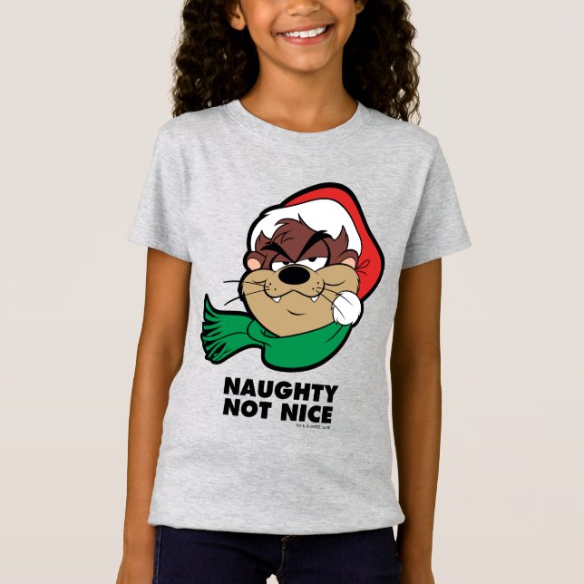 TAZ™ "Naughty Not Nice" T Shirt (Framsida)