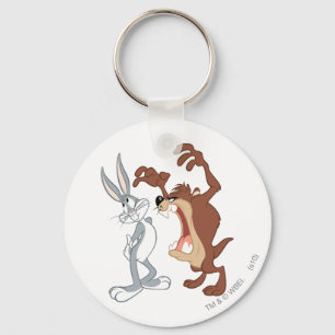 TAZ™ och KRYP BUNNY™, inte jämnt utflammande - Fär Nyckelring