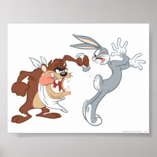 TAZ™ och KRYP BUNNY™ Poster