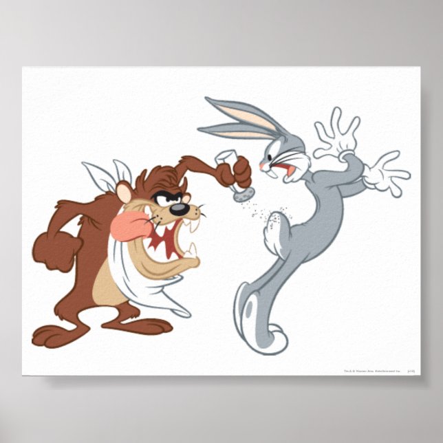 TAZ™ och KRYP BUNNY™ Poster (Framsidan)