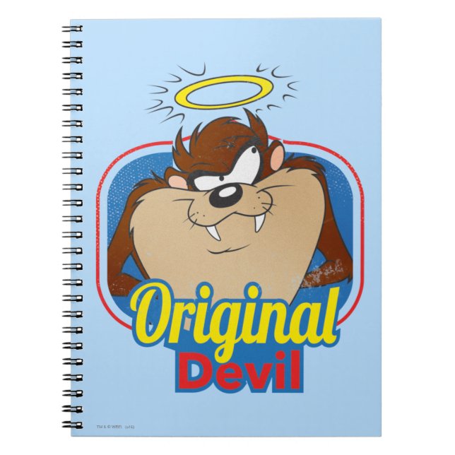 TAZ™ Original Djävul Anteckningsbok Med Spiral (Framsidan)