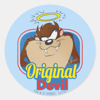 TAZ™ Original Djävul Runt Klistermärke