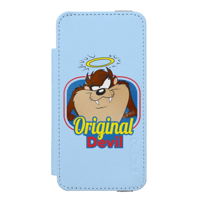 TAZ™ Original Djävulen Incipio iPhone Wallet Skal (Folio Framsidan)