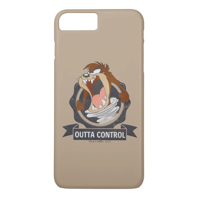 TAZ™ Outta Control Case-Mate iPhone Skal (Baksida)