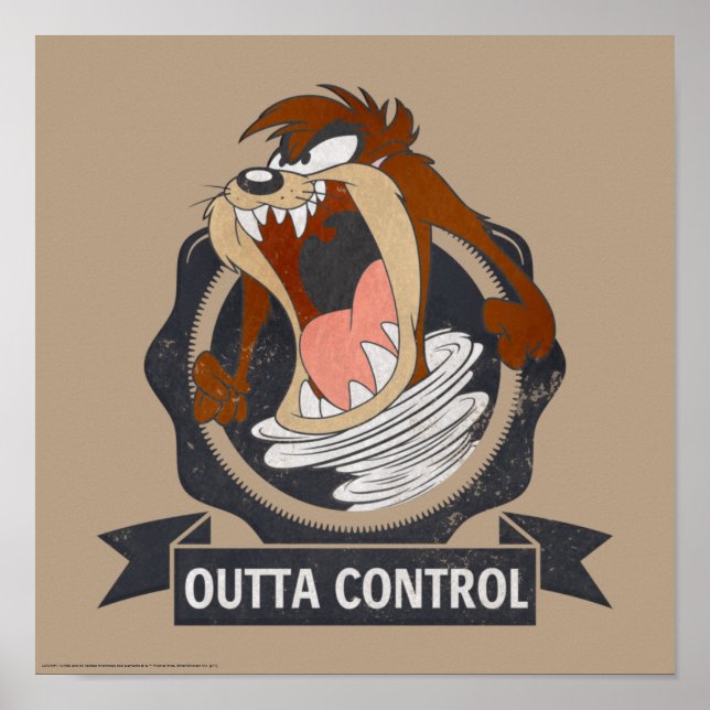 TAZ™ Outta Control Poster (Framsidan)