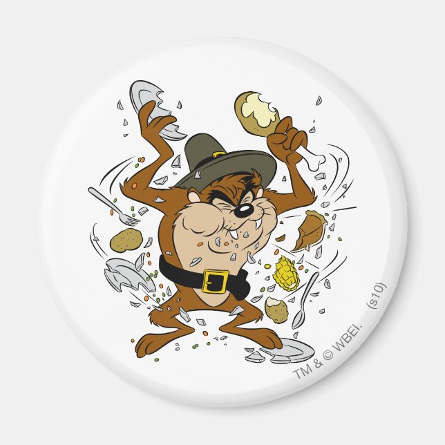 TAZ™-plöjning nedåt Magnet (Framsidan)