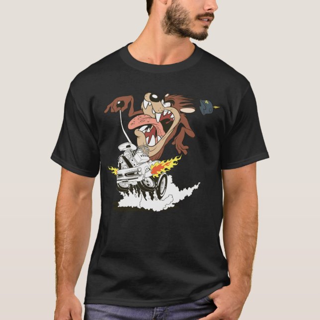 TAZ™ Rasande körning Tee Shirt (Framsida)