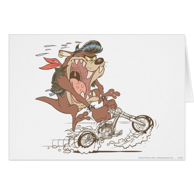 TAZ™ Slick Hog Hälsningskort (Framsidan Horizontal)