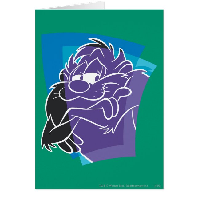 TAZ™ Smug Hälsningskort (Framsidan)