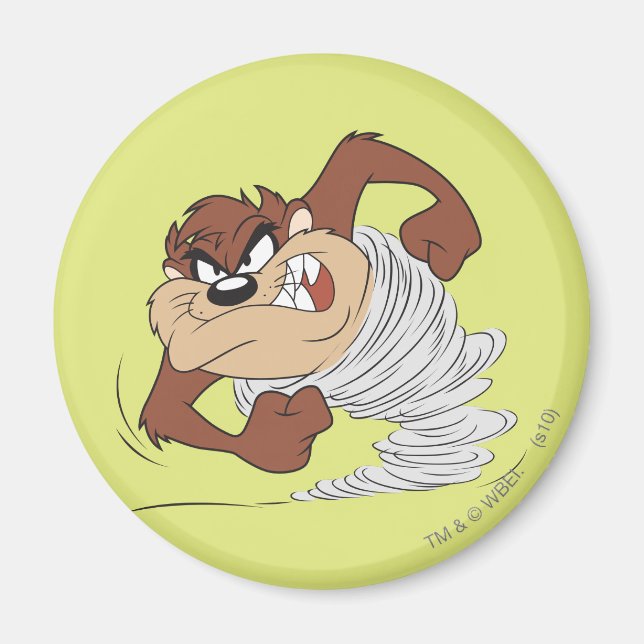 TAZ™-snurra snabbt Magnet (Framsidan)