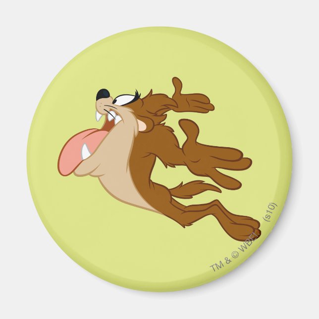 TAZ™ som flyger genom luft Magnet (Framsidan)