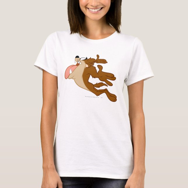 TAZ™ som flyger genom luft T Shirt (Framsida)