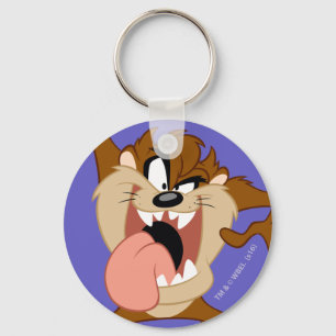 TAZ™ Sticker ut sin tunga Nyckelring