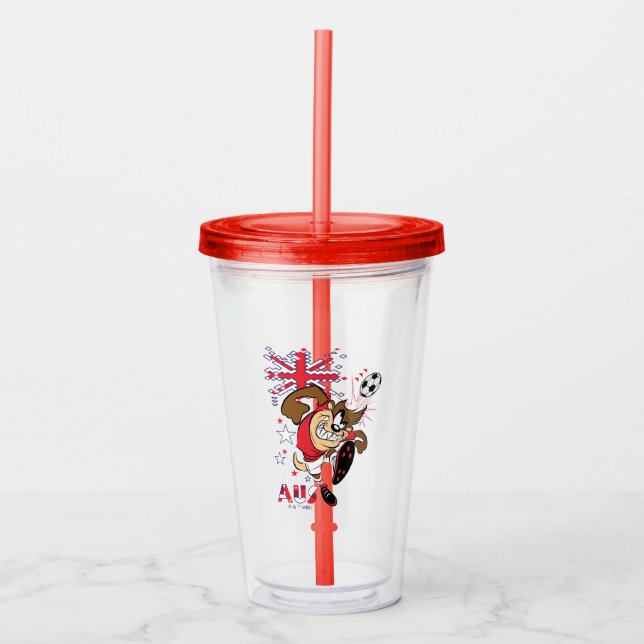 TAZ™ Team Australia Fotbollsgrafik Take Away Mugg (Framsida)