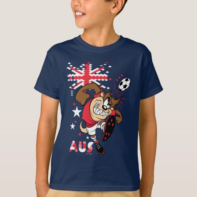 TAZ™ Team Australia Soccer Grafik T Shirt (Framsida)