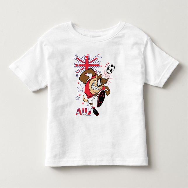 TAZ™ Team Australia Soccer Graphic T Shirt (Framsida)