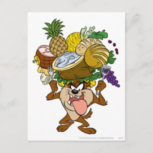 TAZ™-Thanksgiving, förskjutning B/W 2 Helg Vykort