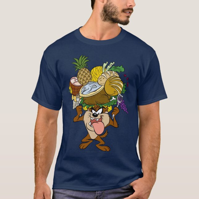 TAZ™-Thanksgiving, förskjutning B/W 2 Tee (Framsida)