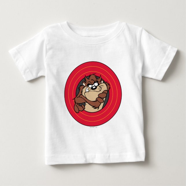 TAZ™ through LOONEY TUNES™ Circles Tee (Framsida)