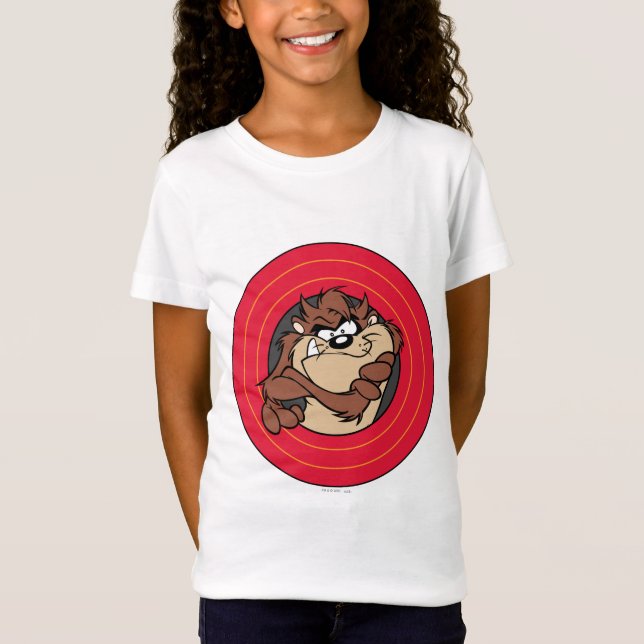 TAZ™ through LOONEY TUNES™ Circles Tee Shirt (Framsida)