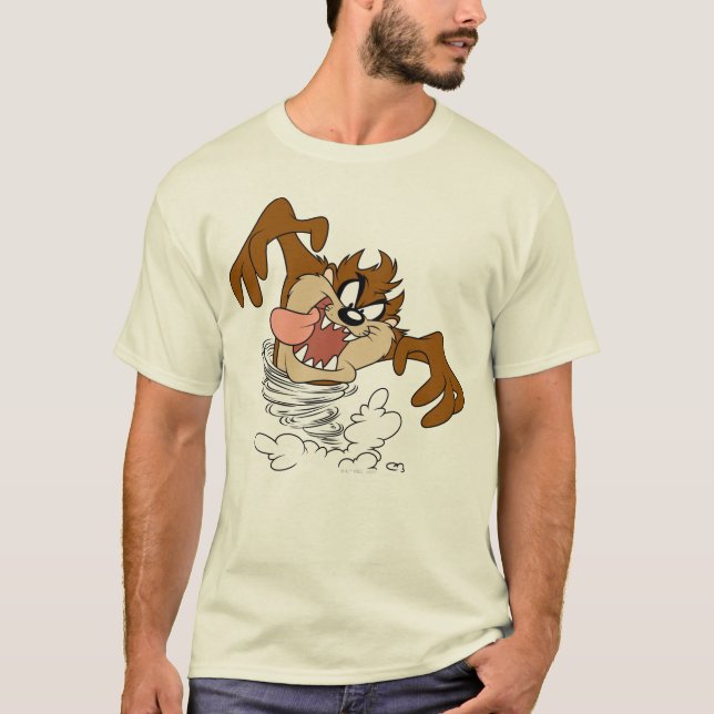 TAZ™ Virvlande Tornado T-shirt (Framsida)