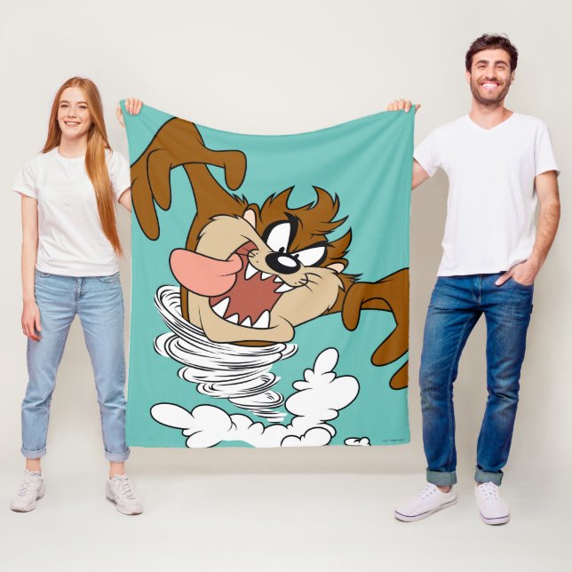 TAZ™ Whirling-Tornado Fleecefilt (På plats)