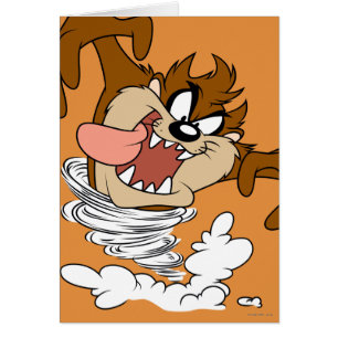 TAZ™ Whirling, Tornado Hälsningskort