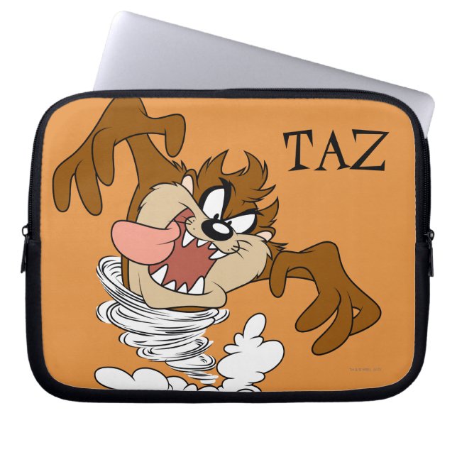 TAZ™ Whirling-Tornado Laptop Fodral (Framsidan)