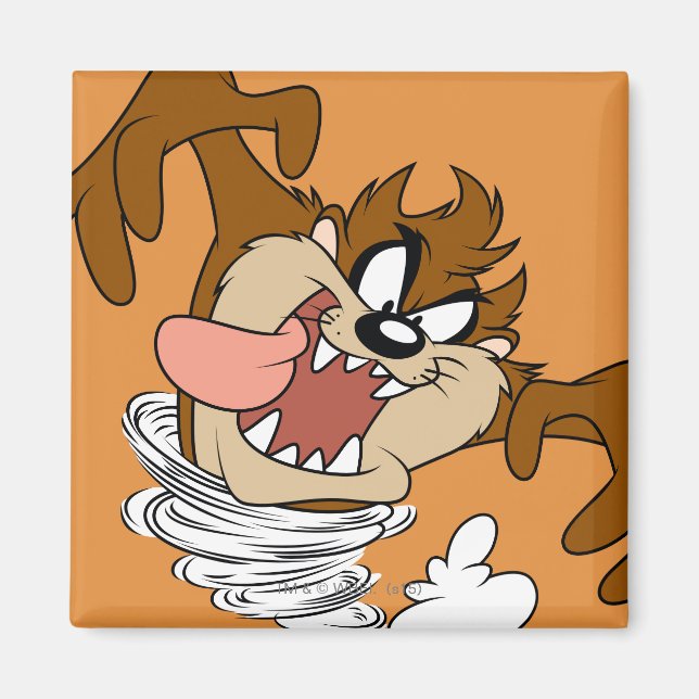 TAZ™ Whirling, Tornado Magnet (Framsidan)