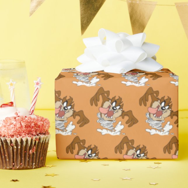 TAZ™ Whirling Tornado Presentpapper (Födelsedagsfest)