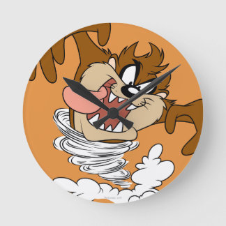 TAZ™ Whirling-Tornado Rund Klocka