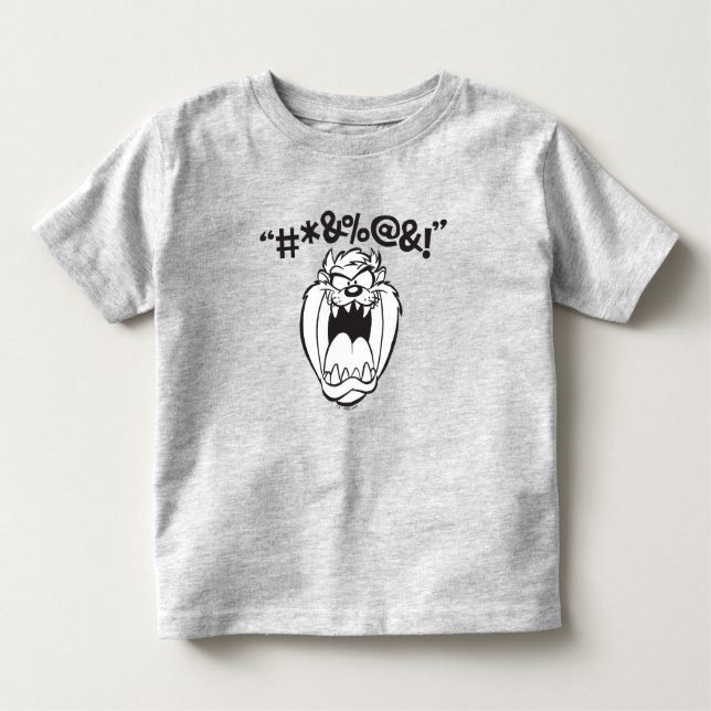 TAZ™ Yelling Expletives T Shirt (Framsida)