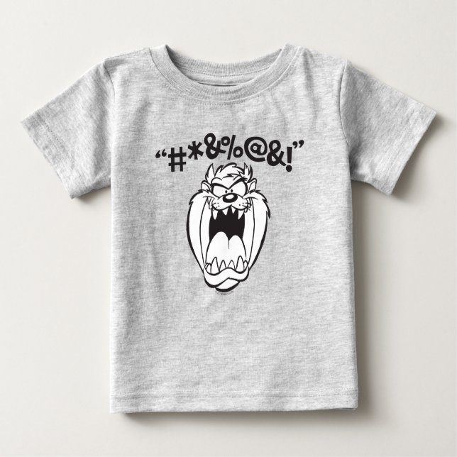 TAZ™ Yelling Expletives T Shirt (Framsida)