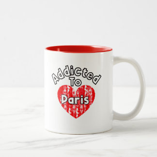 Taza Addicted to Paris Två-Tonad Mugg