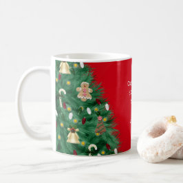 Taza - Árbol de Navidad - Personalizable Kaffemugg