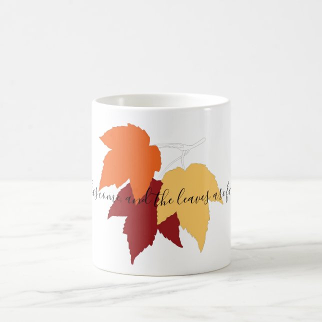 Taza "Arce de Otoño".  Kaffemugg (Center)