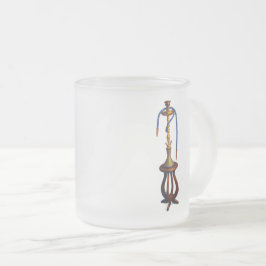 Taza arte  frostad glasmugg