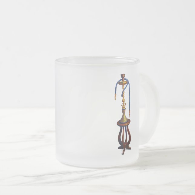 Taza arte  frostad glasmugg (Framsida höger)