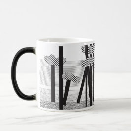 Taza b&n magisk mugg