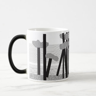 Taza b&n magisk mugg