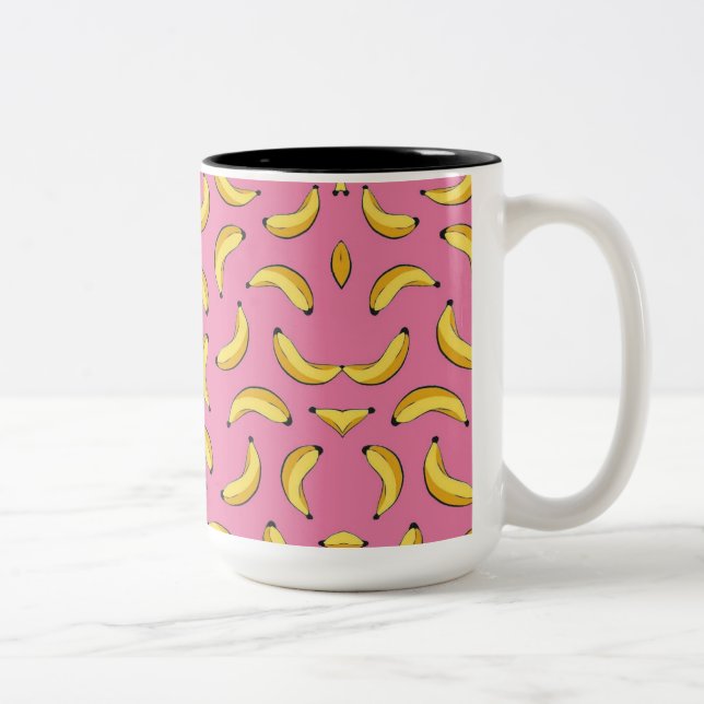 Taza Banana Bicolor Två-Tonad Mugg (Höger)