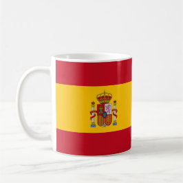 taza bandera española kaffemugg