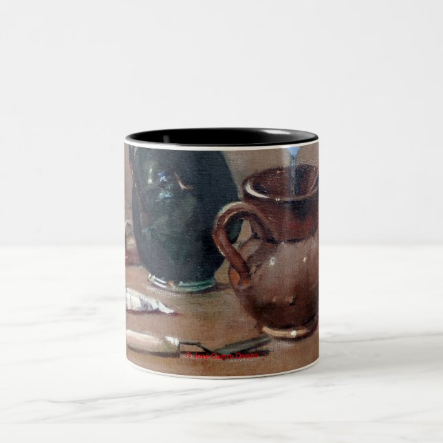 Taza Bicolor Bodegón Två-Tonad Mugg (Center)