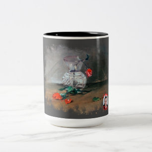 Taza Bicolor Bodegón Två-Tonad Mugg