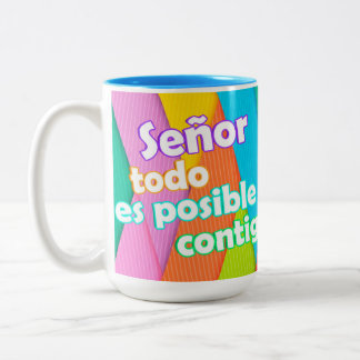 Taza Bicolor Två-Tonad Mugg