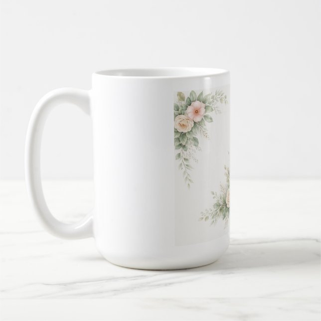 Taza botanica de inspiración natural kaffemugg (Vänster)