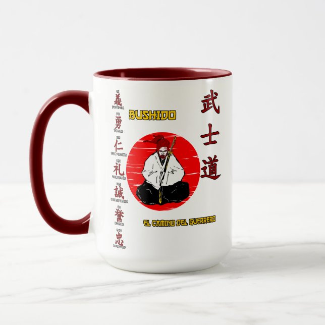 Taza Bushido - The Wai of the Warrior Mugg (Vänster)