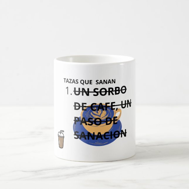 Taza Café, Terapia – Un sorbo de café  Kaffemugg (Center)