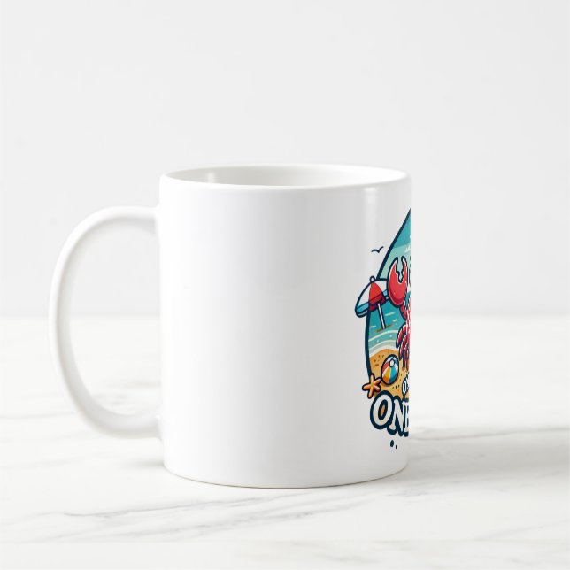 Taza cangrejito  kaffemugg (Vänster)