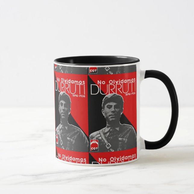 Taza cartel Durruti Mugg (Höger)